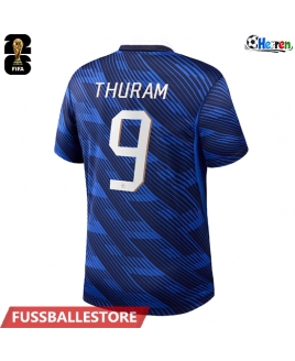 Günstige Frankreich Marcus Thuram #9 Heimtrikot WM 2026 Kurzarm
